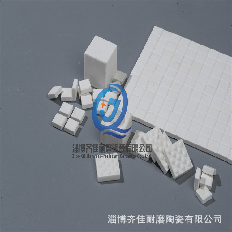 Zibo Direct Supply Wear-Resistant Alumina Corundum Ceramic Mosaic Wear-Resistant Ceramics for Conveying Pulverized Coal Pipeline Silos