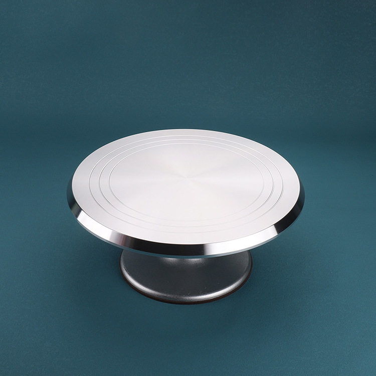 Aluminum Alloy Decorating Table Household Decorating Turntable Cake Turntable Commercial Cake Turntable Rotating Table Baking Tools