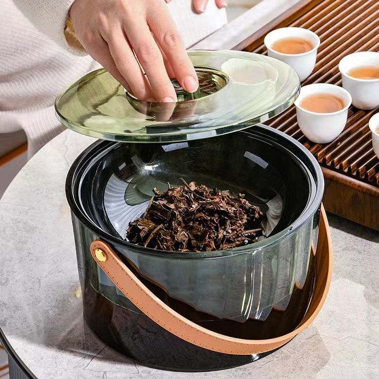 Tea Bucket Tea Dregs Separation Filter Drainage Bucket Kung Fu Tea Set Accessories Household Waste Bucket Tea Ceremony Tea Table Trash Bin