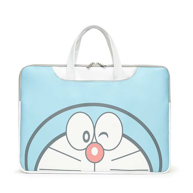 Cute cartoon printed computer bag 13.3 inch 14 inch 15.6 inch laptop bag flat liner bag generation hair