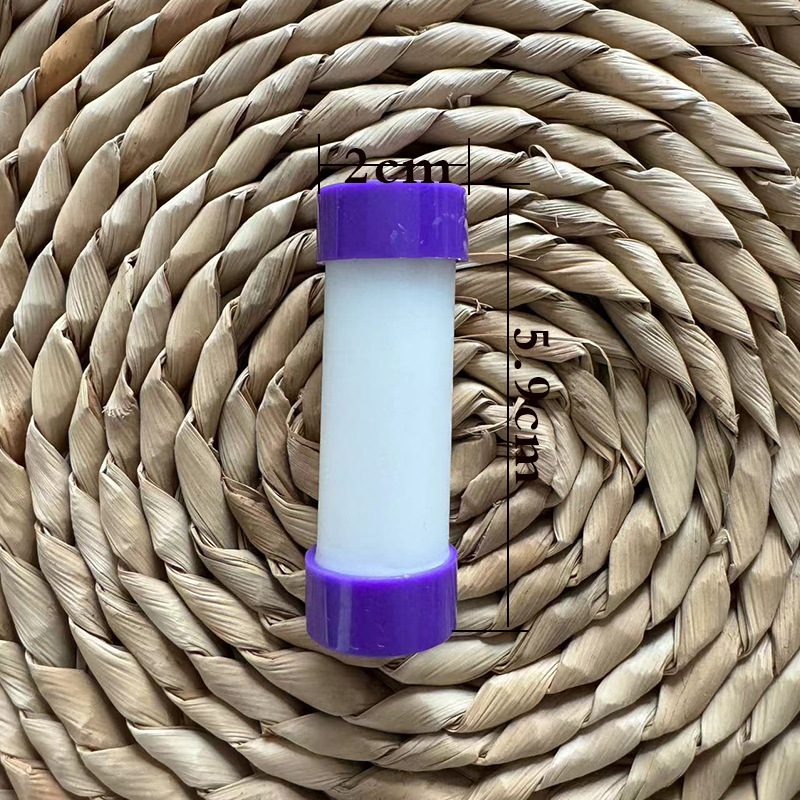 Toy Accessories 46mm Round Plastic Cylindrical Rattle up and down Shaking Monster Barking Tube Bell Plush Toy Movement