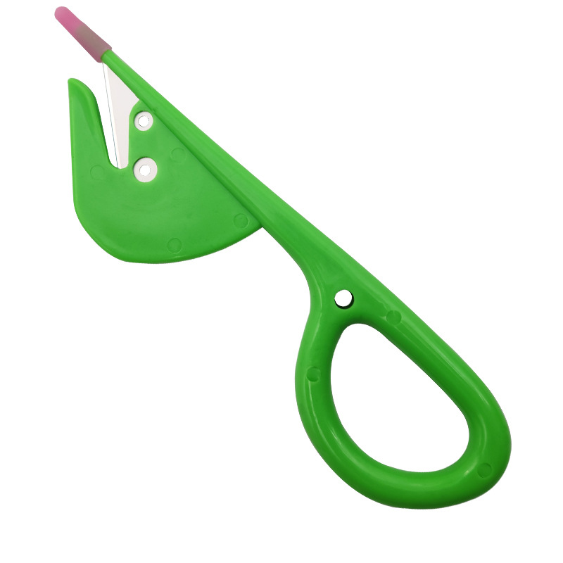 Stainless Steel with Thin Plastic Handle Poultry Blade Chicken and Duck Intestine Goose Intestine Intestine Fish Belly Manual Cavity Opening Tool