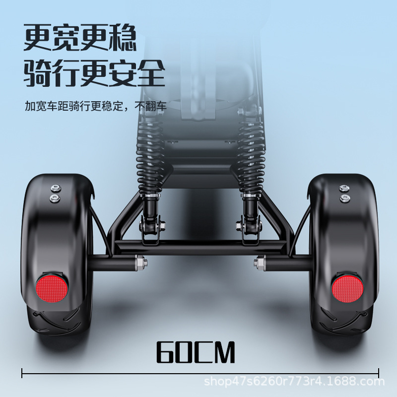 Elderly Scooter Electric Tricycle Adult Battery Car Pick-up Kids Small Tricycle Electric Lithium Battery Rear Drive