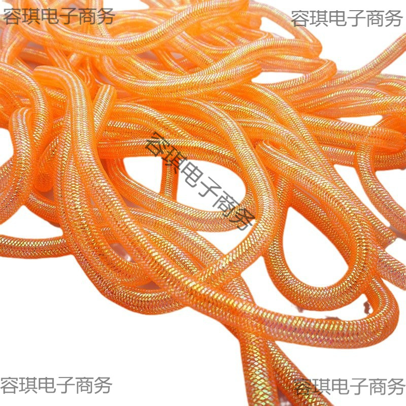 Styling Mesh Pipe Mesh Fabric Fantasy Headwear Hollow Material Twisted Elastic Accessories Mesh Handmade Elastic Others