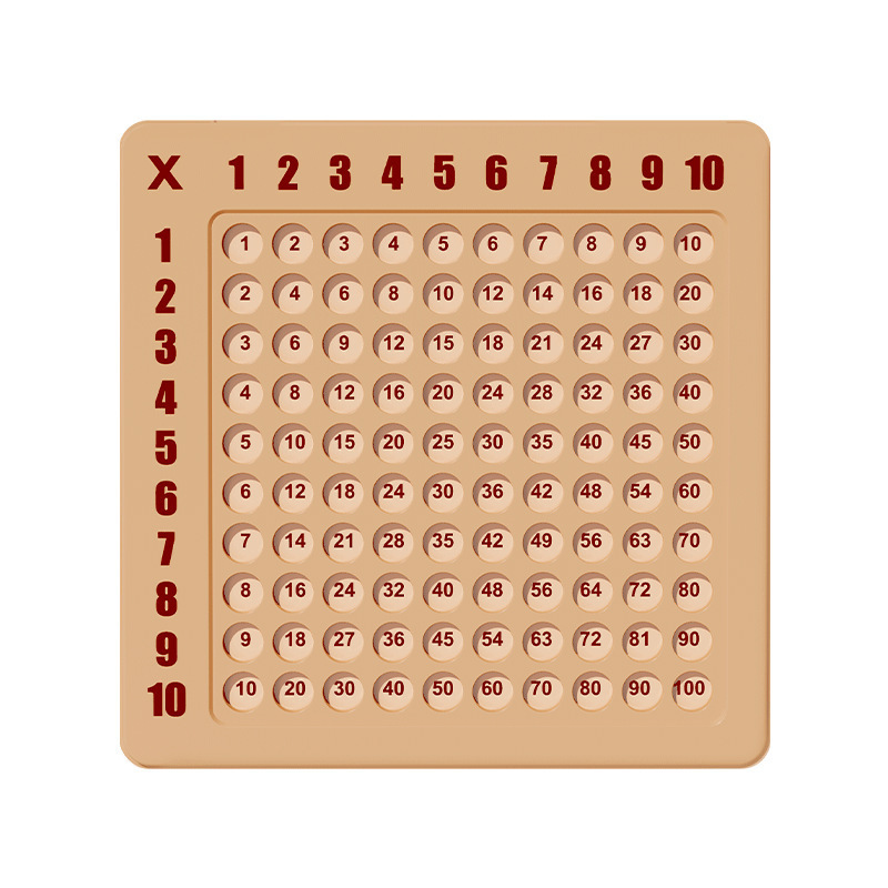 Cross-border table games 99 multiplication formula table exercise mind math teaching aids primary school students school gifts wholesale