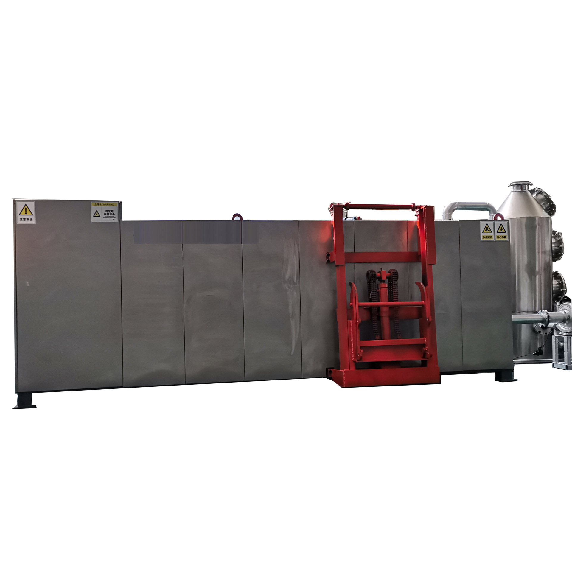 Harmless treatment equipment for sick and dead chickens in chicken farms. Treatment equipment for cattle and sheep slaughtering waste scraps