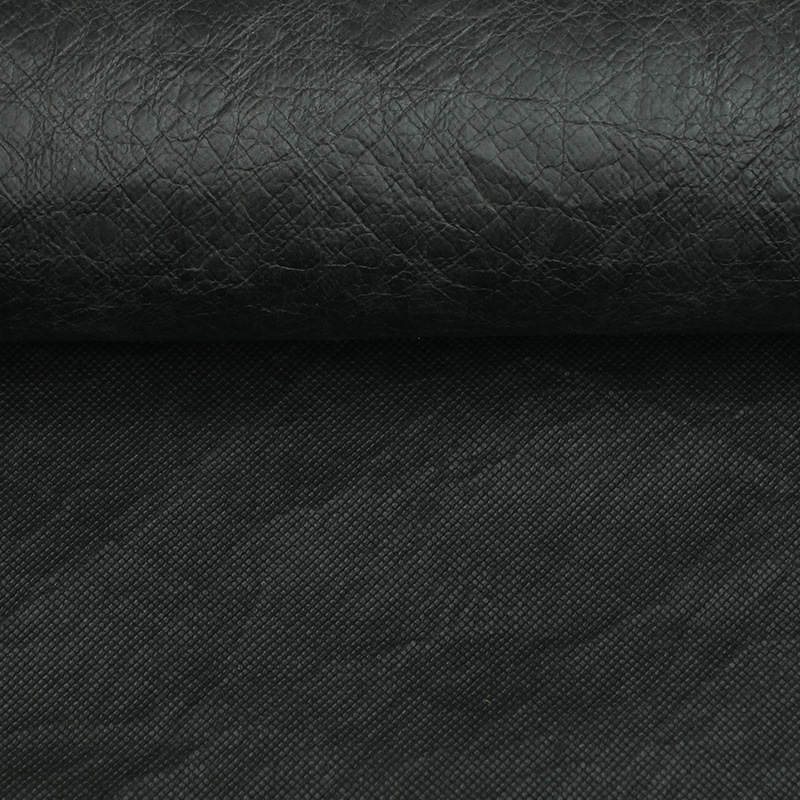 Tear paper manufacturers washing kneading pattern laminated fiber material non-woven fabric luggage fabric waterproof breathable paper green