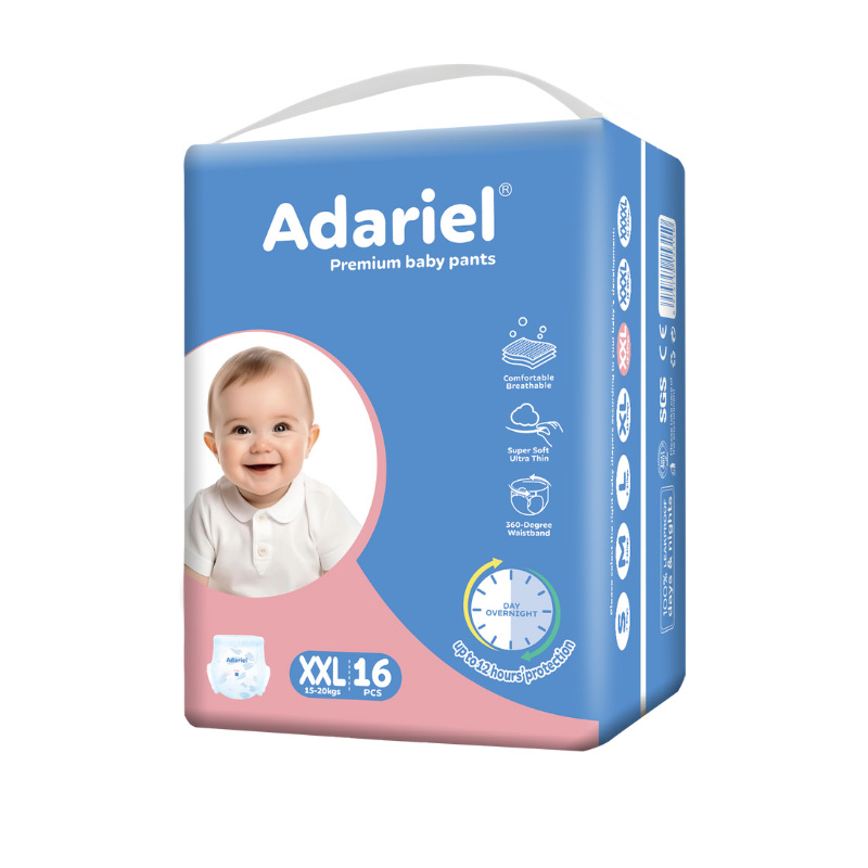 Baby Pull-Up Diapers Customized Baby Pull-Up Pants Breathable Pant Diapers Diaper Manufacturer