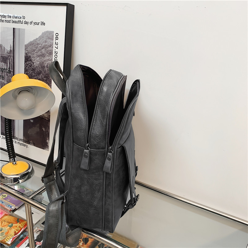 Business Backpack Men's Large Backpack Couple's Travel Computer Backpack High School Students European and American Style