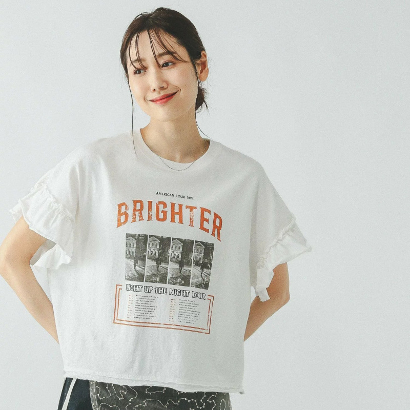 Multiplication New Summer Bell Sleeve Cotton Top Breathable Casual Loose Women's T-Shirt