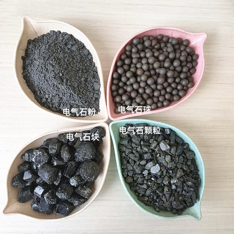 Powered Tourmaline Columnar Crystal Tourmaline Particles Water Purification Filter Material Tourmaline Powder Ceramic Ball Steam Room Tourmaline