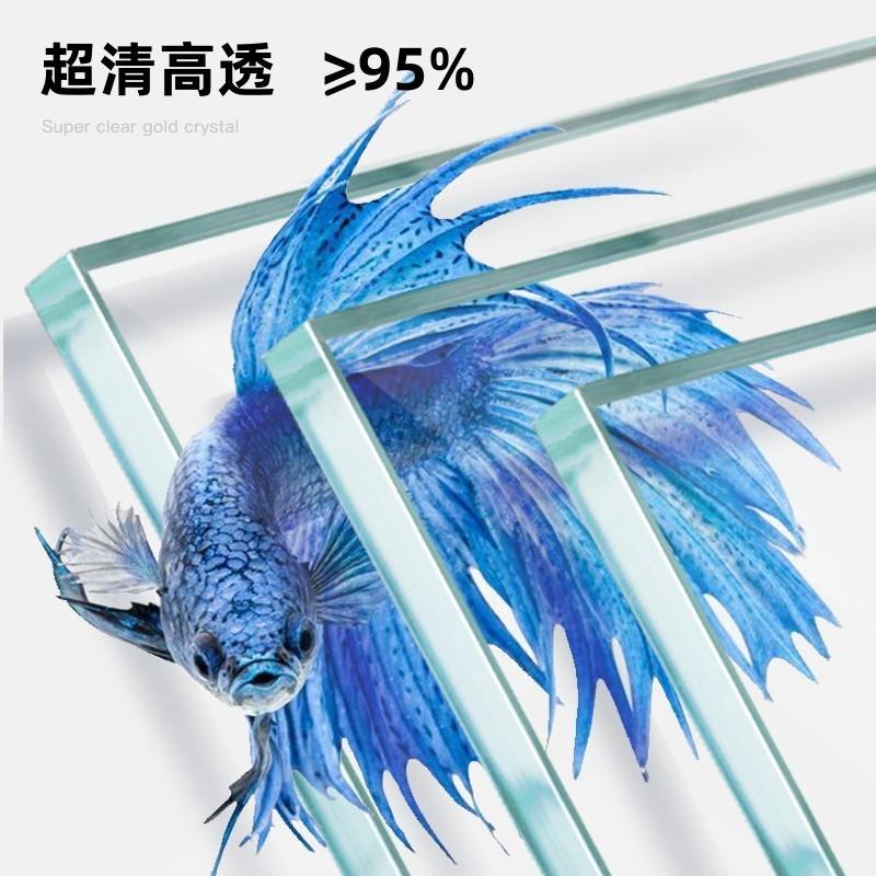 Rectangular Plastic Fish Tank Transparent Imitation Glass Acrylic One-Piece Molding Home Living Room Small 2025 New Bucket