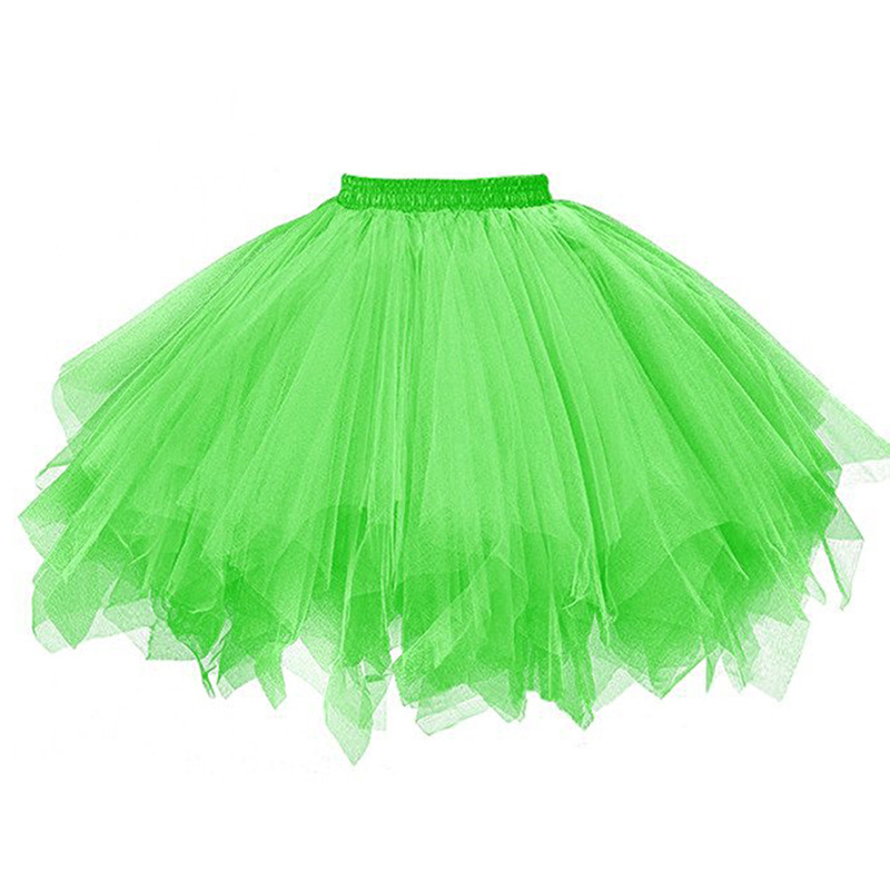 European and American Candy-Colored Multi-Color Petticoat for Studio Wedding Photography Half-Length Petticoat Colorfulful Puffy Skirt