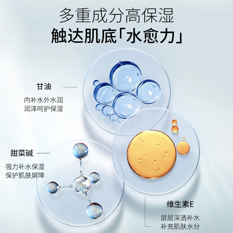 Laurie Weie Skin Care Glycerin Moisturizing, Moisturizing and Brightening Skin Color Essence Water for Whole Body Nourishing and Relieving Dry Skin