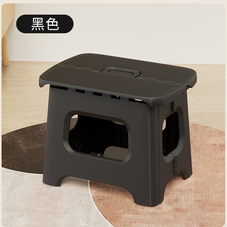 Folding Stool for Adults, Thickened Plastic Portable Low Stool, Children's Small Bench, Outdoor Camping Portable Fishing Stool