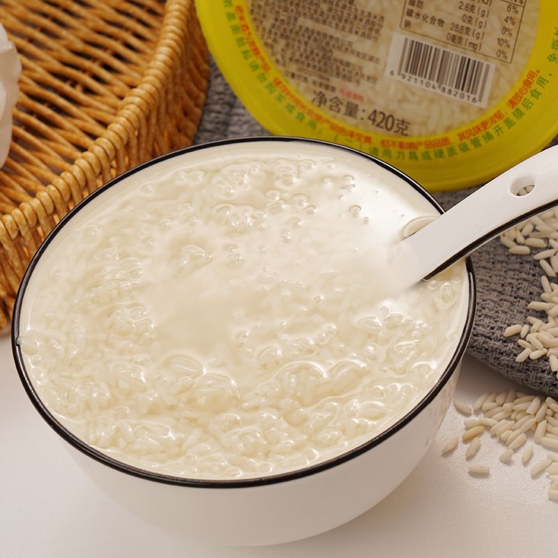 Shenglong Rice Wine, Fermented Rice Wine, Sweet Fermented Rice Wine, Hubei Specialty, Old-Fashioned Rice Wine, Postpartum Fermented Rice Wine, Bowl-Packed Special Offer 420g, Huaian Specialty