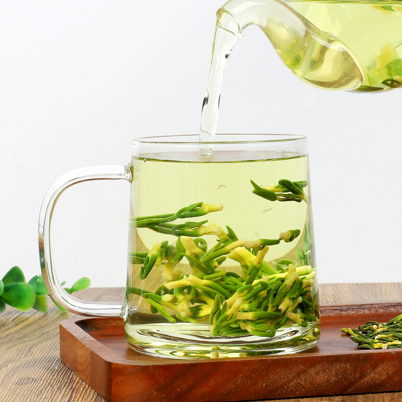 2024 Hunan Xiangtan New Arrival Hand-Picked Lotus Seed Heart Tea Filled with Wild Lotus Seed Core Soaked in Water One Piece Dropshipping