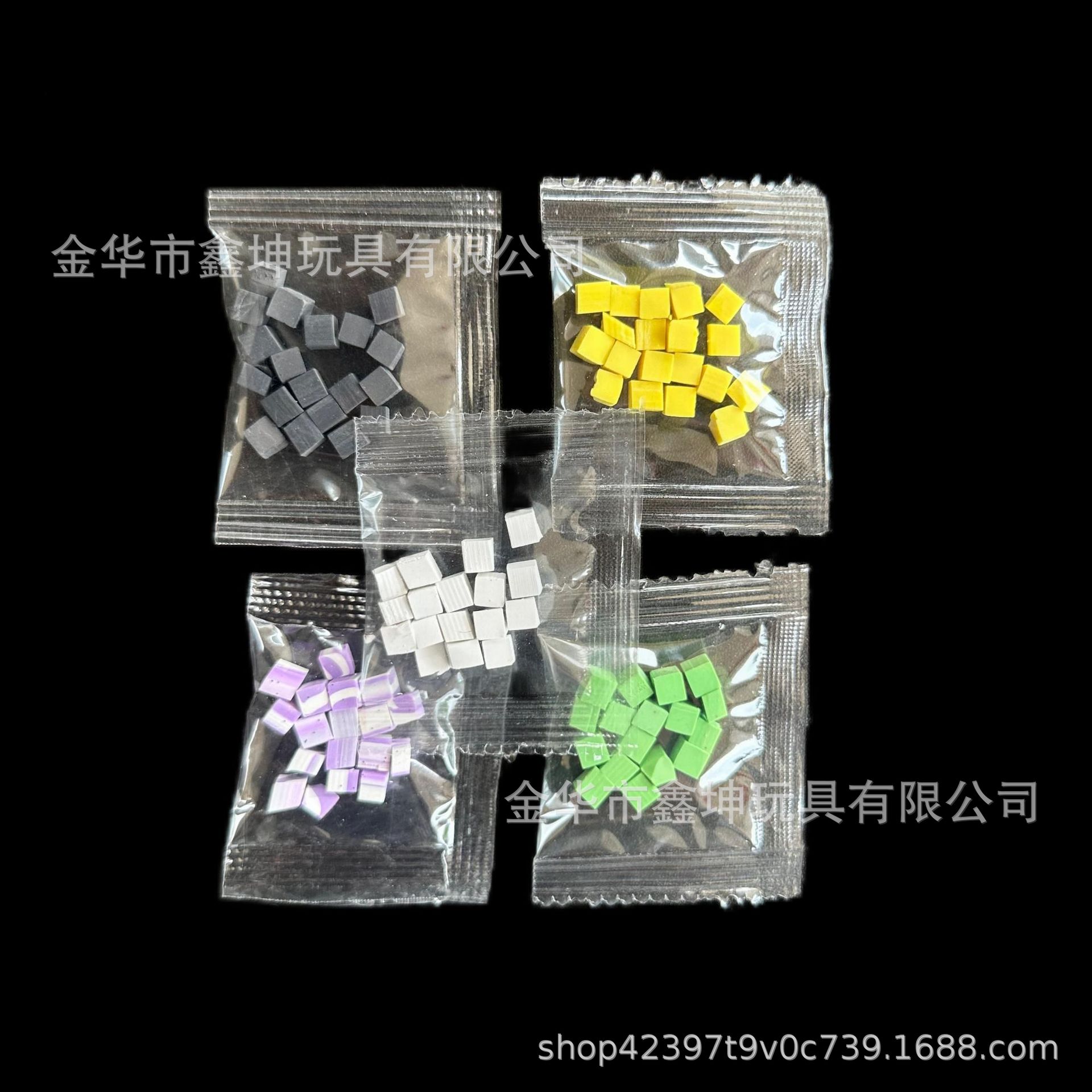 Factory Sale of Simulated Chocolate Chips DIY Cream Glue Powder Soft Clay Candy Food Accessories for Crafts