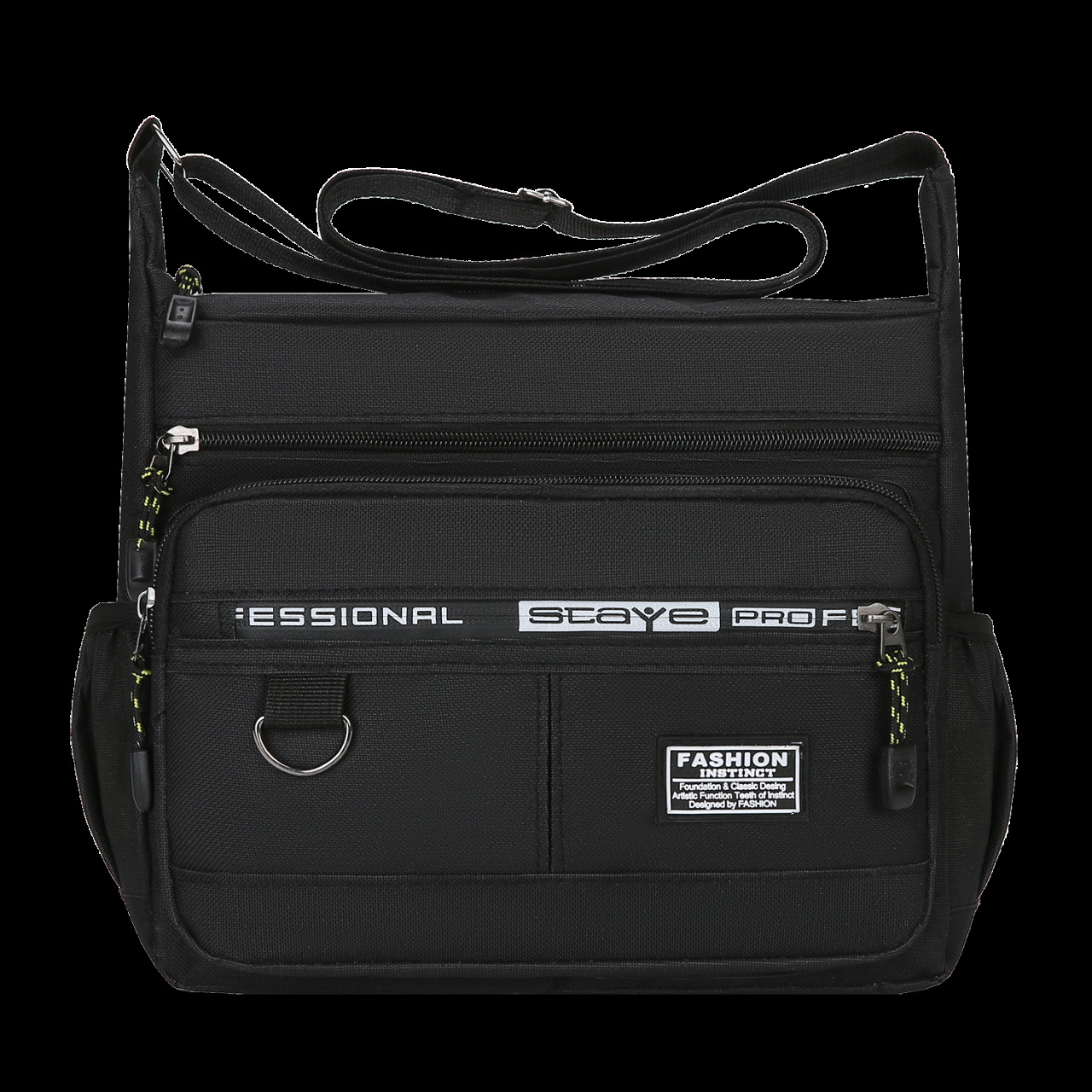 New Shoulder Bag Nylon Cloth Large Capacity Street Stall Hot Selling Crossbody Bag Business Casual Bag Men's Mobile Phone Bag Wholesale