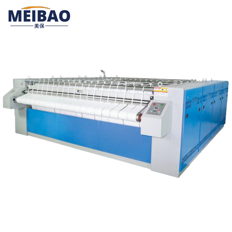 Industrial Ironing Machine for Single Duvet Covers and Pillowcases, Automatic Ironing Machine, Stainless Steel Variable Frequency Five-Roller Equipment Manufacturer, Fully Automatic
