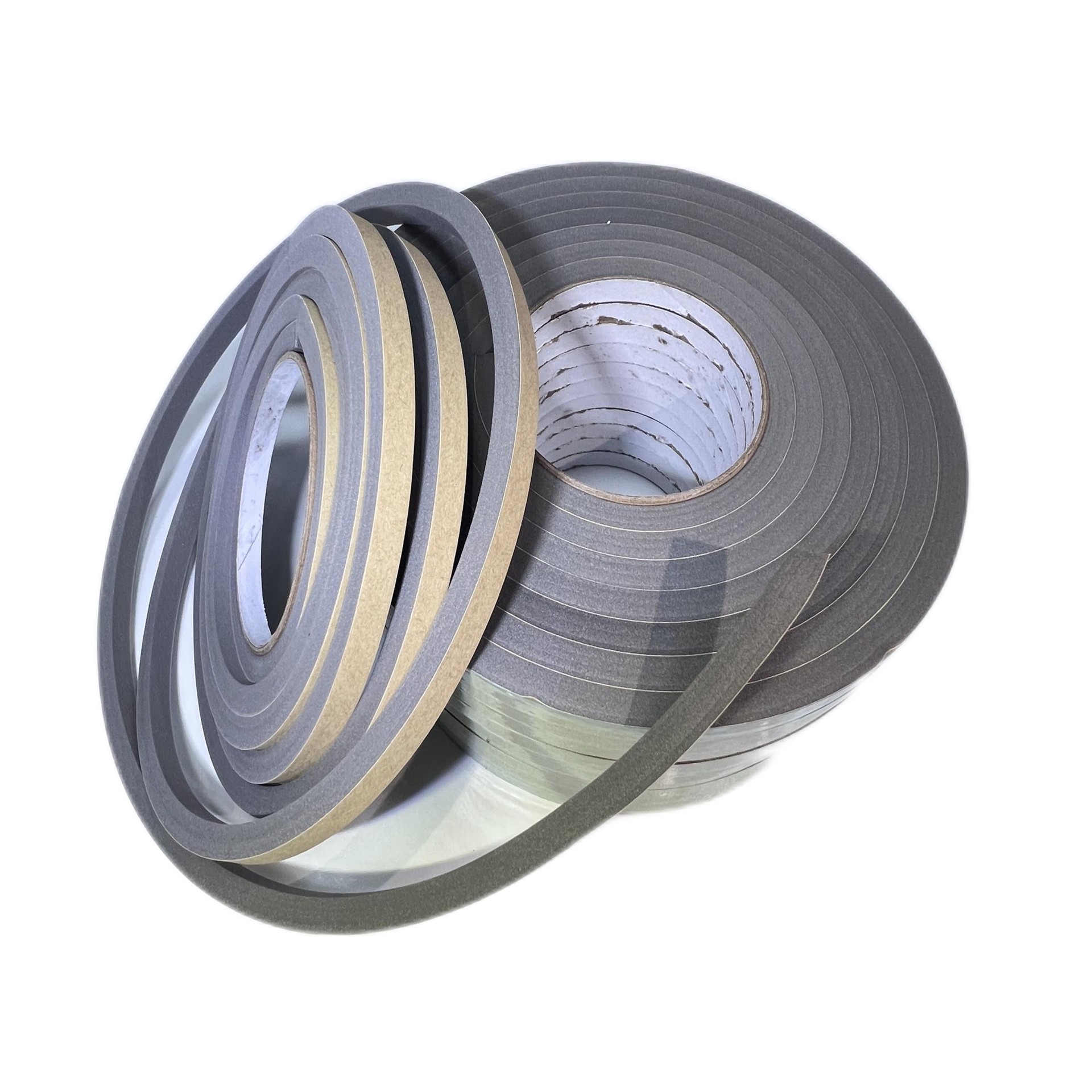 EPDM EPDM EPDM high elastic SBR self-adhesive sealing sponge strip CR black EVA foam sealing strip rubber and plastic material