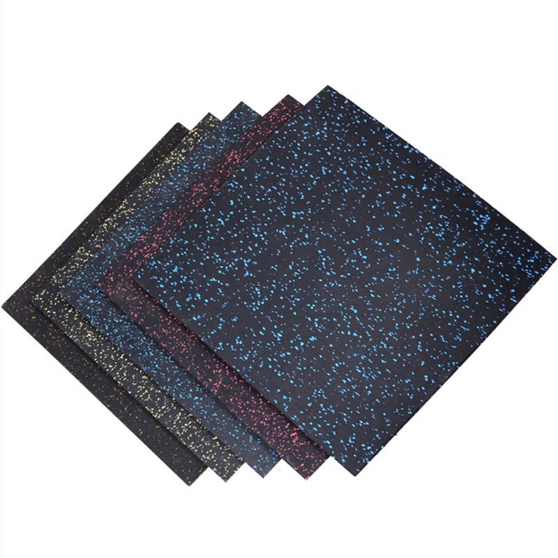 Gymnasium Rubber Mat Shock Absorption and Shock Proof Strength Zone Sound Insulation Barbell Dumbbell Mat Floor Rubber Functional Mat Special