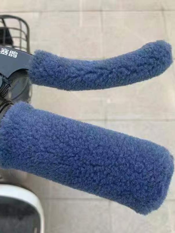 New Motorcycle Three-wheeled Boxcar Electric Handle Set Winter fleece-lined Warm Universal Particle Velvet Handle Set Electric Car