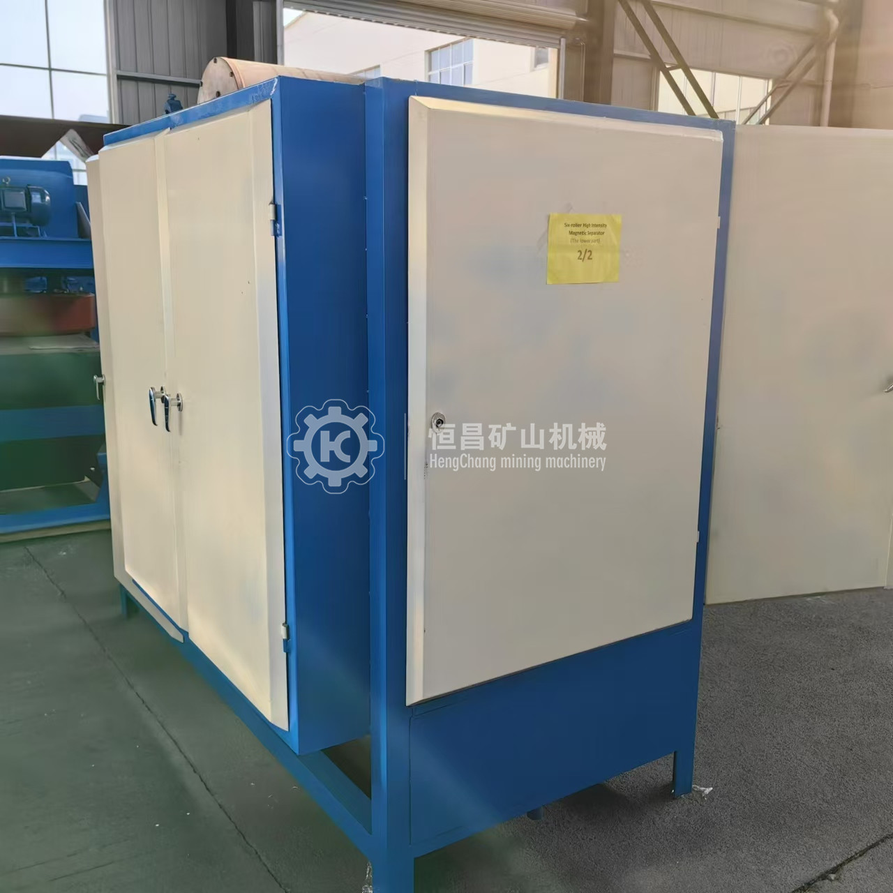 Special Permanent Magnet Roller Magnetic Separator for Zircon Sand, Dry Strong Magnetic Iron Removal Equipment, Processing Capacity 20T/H