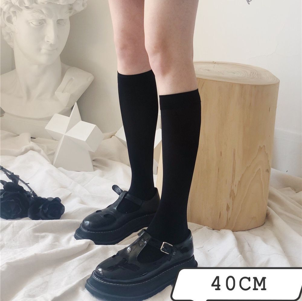 Small leg socks JK socks women's summer velvet black over-the-knee socks stockings stockings short socks stockings stockings