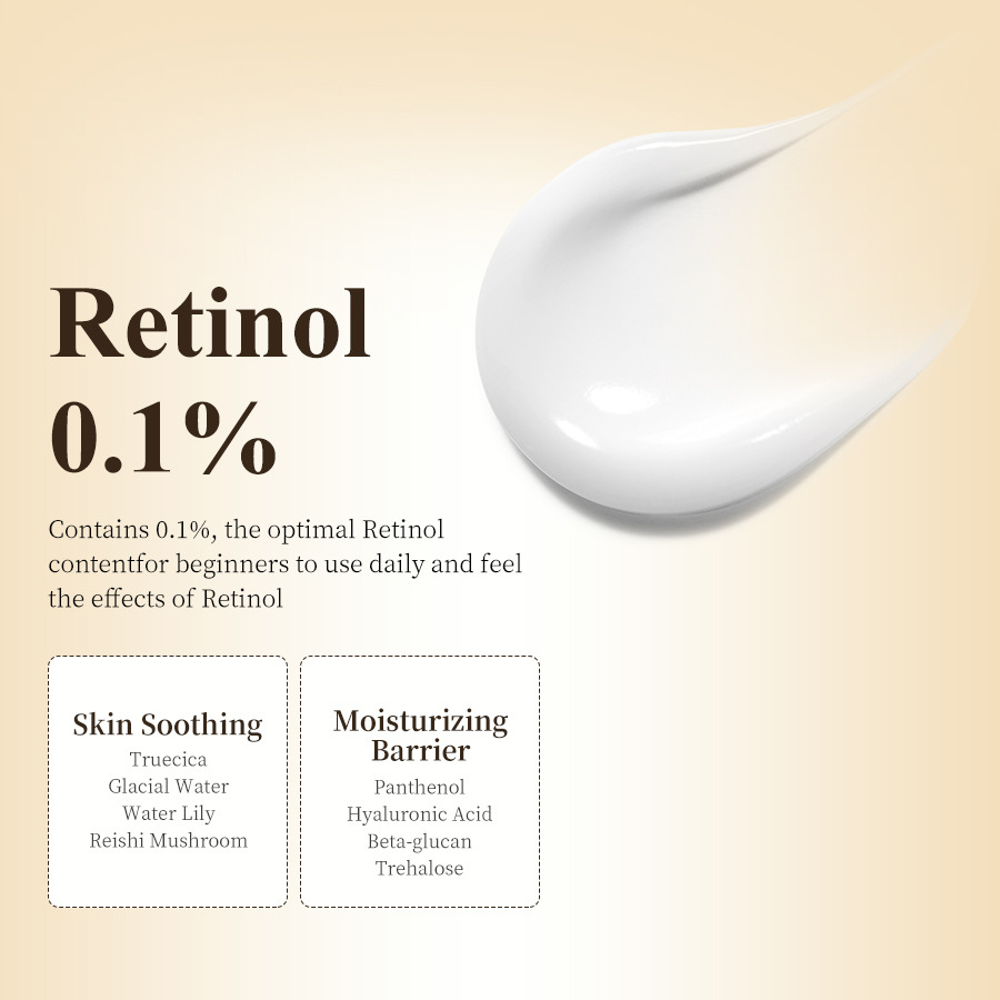 Men's Retinol Eye Cream 50g Hydrating and Moisturizing Improves Dark Circles and Eye Bags Cross-Border Skin Care Products Spot Wholesale
