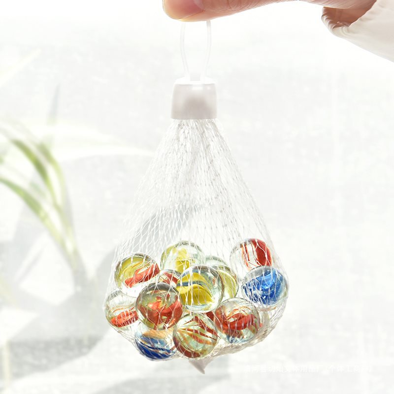 14mm Nostalgic 25mm Colorful Yo-Yo Amusement Park Kidsren's Toy Glass Marble Large Wave Bead Bullet Game Machine