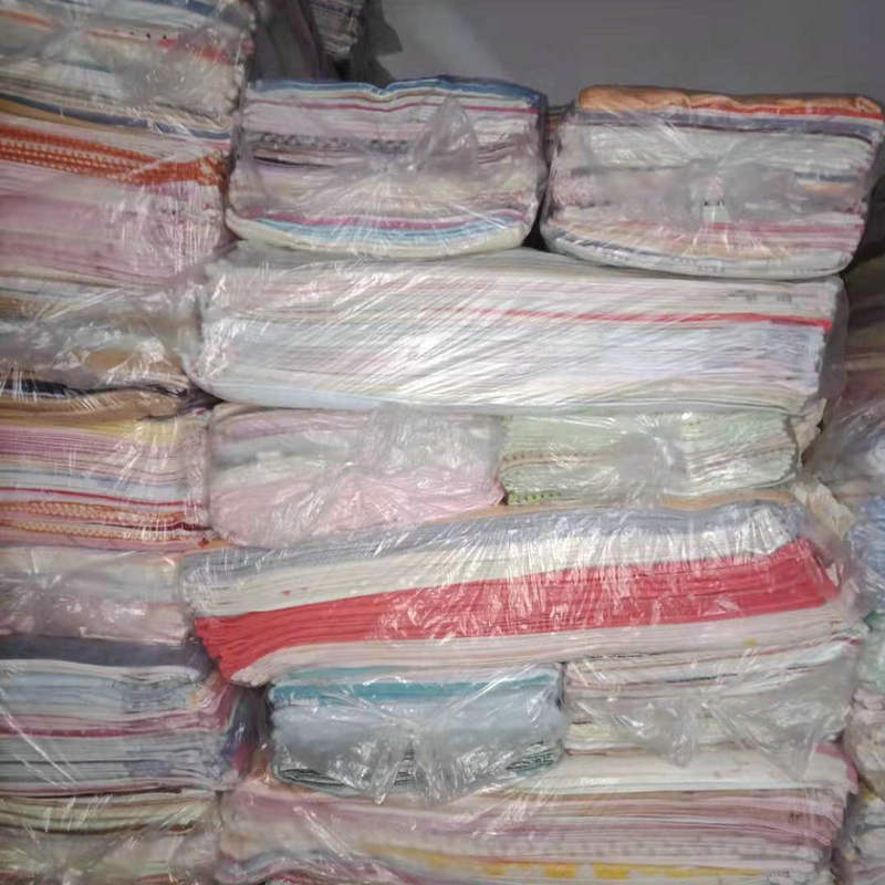 In Stock Terry Cloth Shredded White Colorful Light Colorful Cotton Wiping Machine Cloth Cotton Chemical Fiber Oil-Absorbing and Water-Absorbing Lint-Free Rag