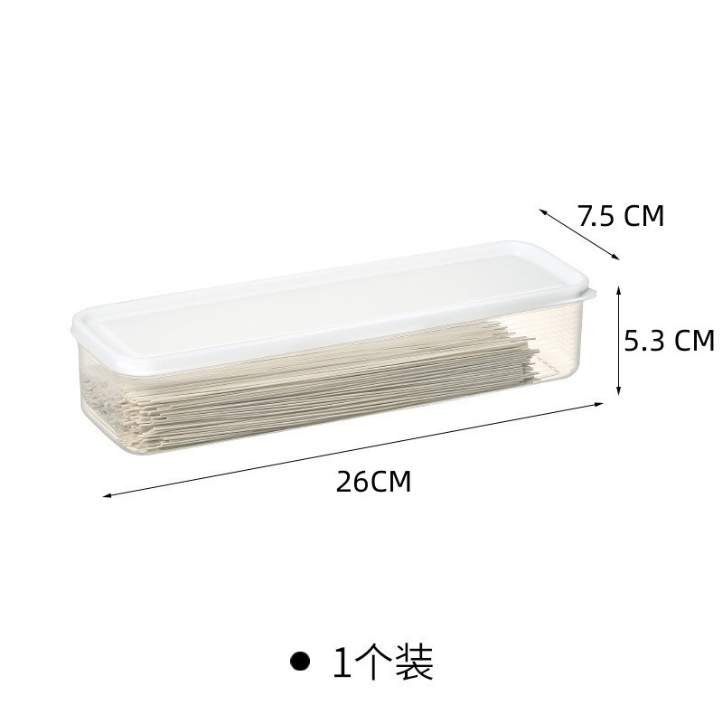 Cross-Border Noodle Storage Box Kitchen Refrigerator Sealed Fresh-Keeping Storage Box with Lid for Multigrain, Pasta, Onion, Ginger, Garlic and Other Only