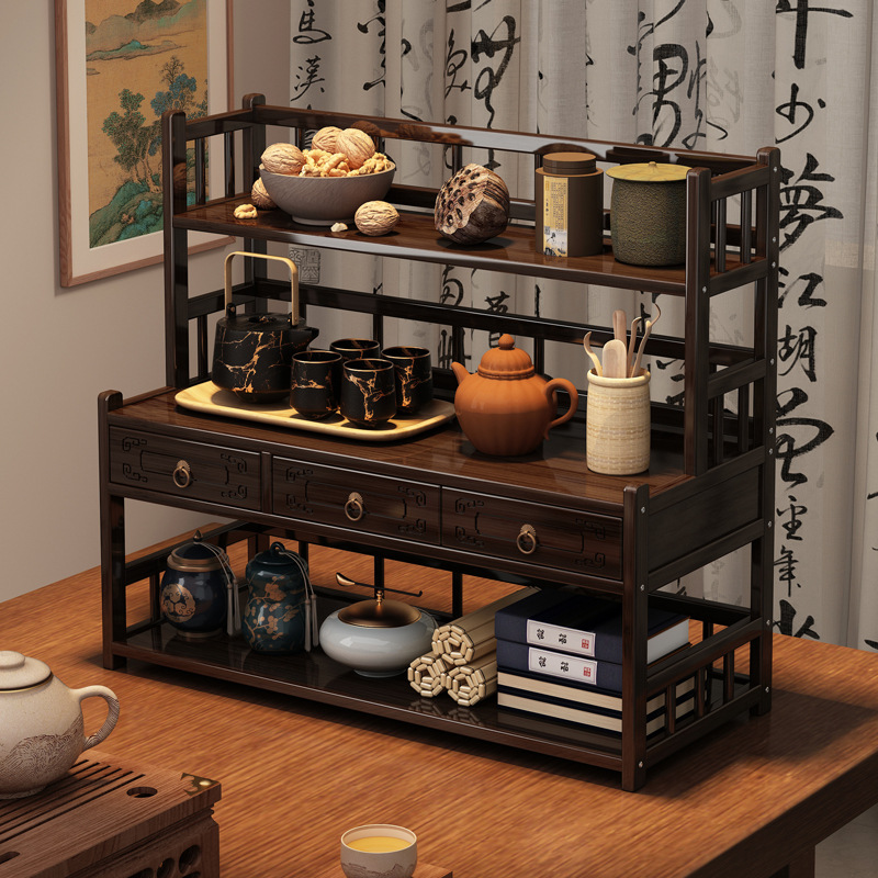 Настольный стеллаж для чайных чашек, классический стеллаж для хранения чая