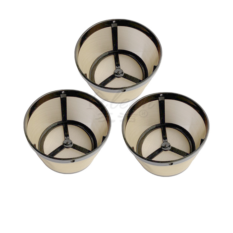 Coffee Machine Gold Filter, Carefully Selected Gold 304 Stainless Steel Mesh Tea Brewer Filter, Bubble Tea Mesh, Quick Filter, Hand Brewing