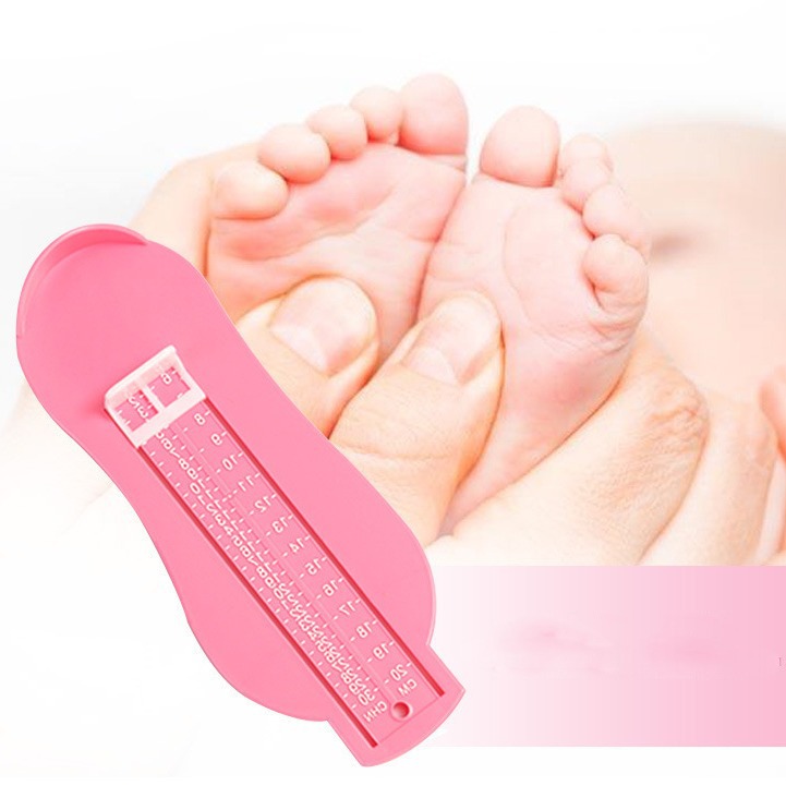 Household Children's Foot Meter Baby Buy Shoes Flexible Foot Meter Baby Baby Foot Length Meter 1-3 Years Old Tong