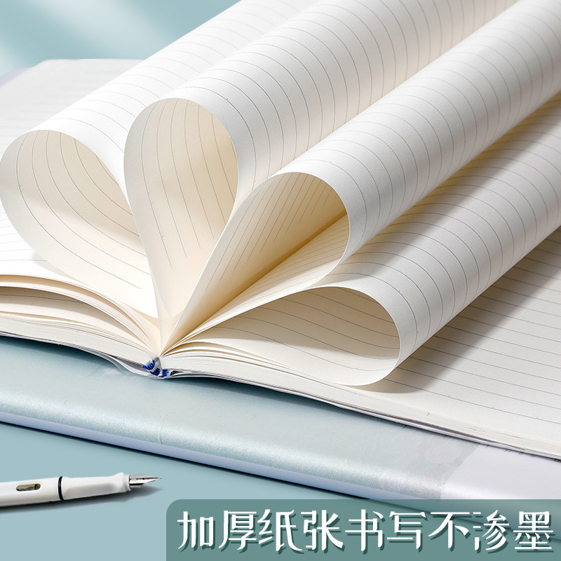 b5 plastic sleeve notebook A5 student office high-looking thickened diary small fresh plastic sleeve notebook