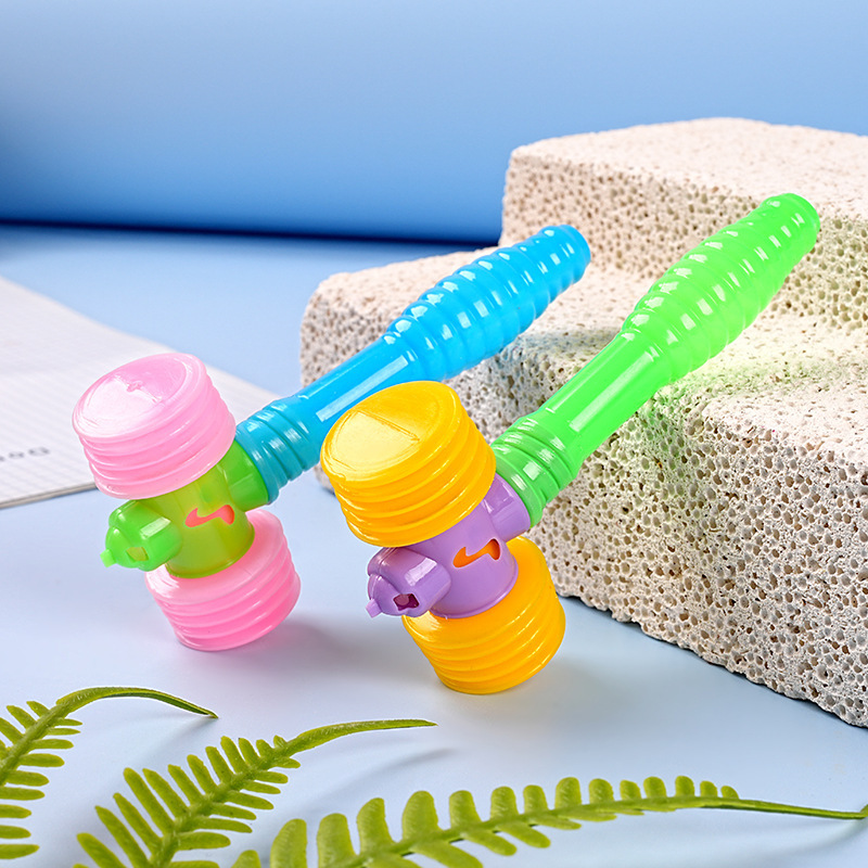 Children's Mini BB Hammer Knocking Hammer Sound Hammer Knocking with Sound Fun Knocking Music Parent-Child Toys Wholesale