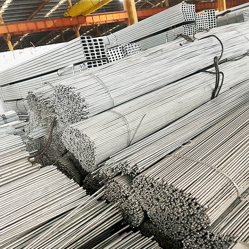 Galvanized Round Steel High Zinc Layer Round Steel 10 12 16 18 6m 9m 12m Hot-Dip Galvanized Solid