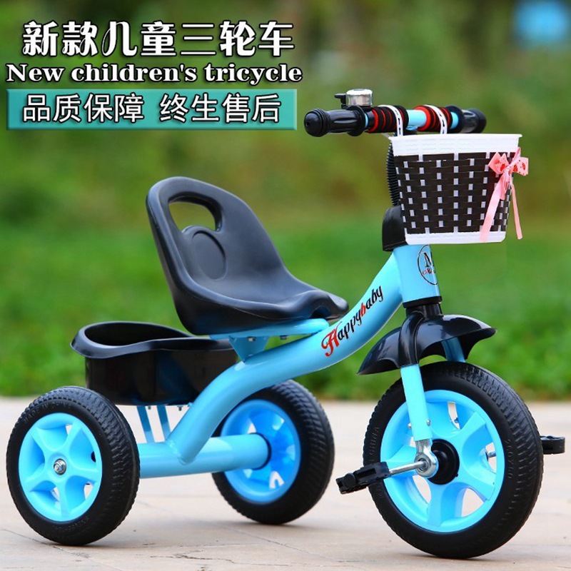 Misitt Kidsren's Tricycle Bicycle 1-3-6 Years Old Baby Stroller Bicycle Kidsren's Car Tongling Star
