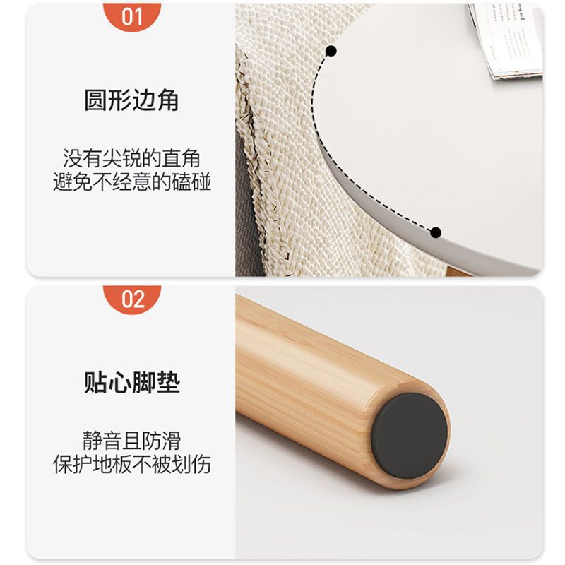 Factory direct simple modern creative small round table rental housing bedroom balcony small table negotiation round table