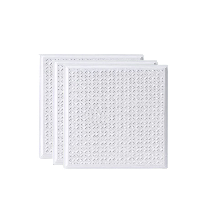 High Crystal Plate, Silicon Calcium Plate, Negative Ion Algae Calcium Plate and Supporting Keel Accessories, Fireproof and Moisture-proof Ceiling Material