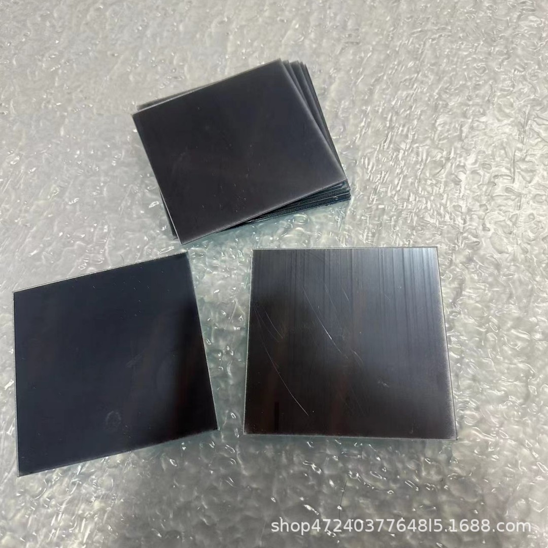 Acrylic semi-transparent lens square 10cm12cm translucent double-sided mirror cube Tulip night light accessories