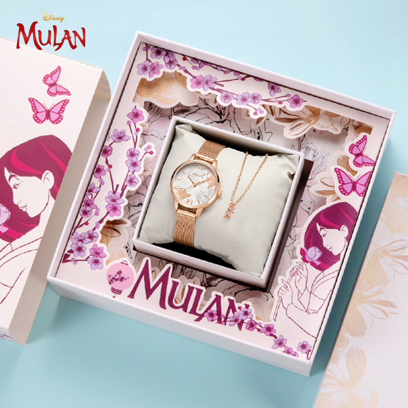 Disney combination suit castle jewelry gift box only empty box without watch (only match, not only sell)