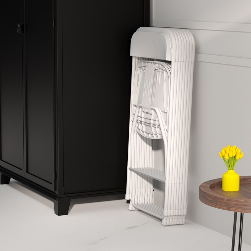 Folding Chair Portable Super Light Back Plastic Chair Simple Stool Training Chair Office Chair Home Dormitory Leisure Chair