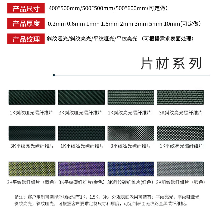 Carbon fiber plate processing carbon plate engraving carbon tube cutting aerial model accessories drone carbon fiber rack CNC customization