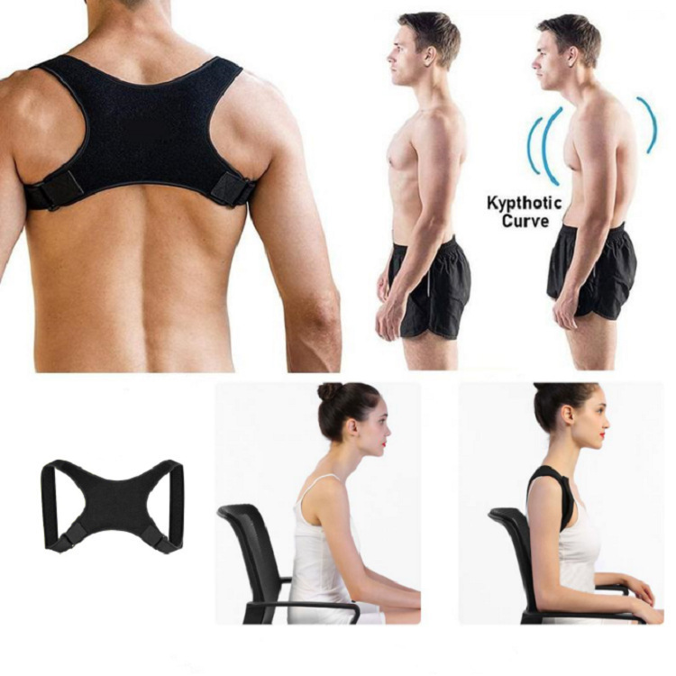 Adult Corrector Fixed Belt Hunchback Correction Belt Men and Women Back Posture Correction Postpartum Chest Expansion Amazon Wholesale