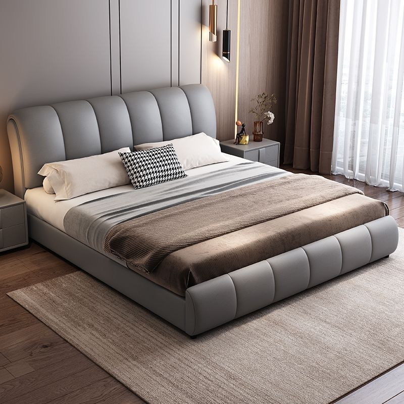 Bedroom Home Bed 1.8m Double Bed Master Bedroom Large Bedroom Next Bed 1.5m Home Modern Casual New Product
