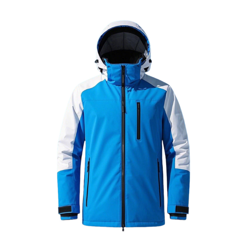 Customized Warm Ski Jacket Export Men's Waterproof Color Matching Ski Suit Jacket Jacket