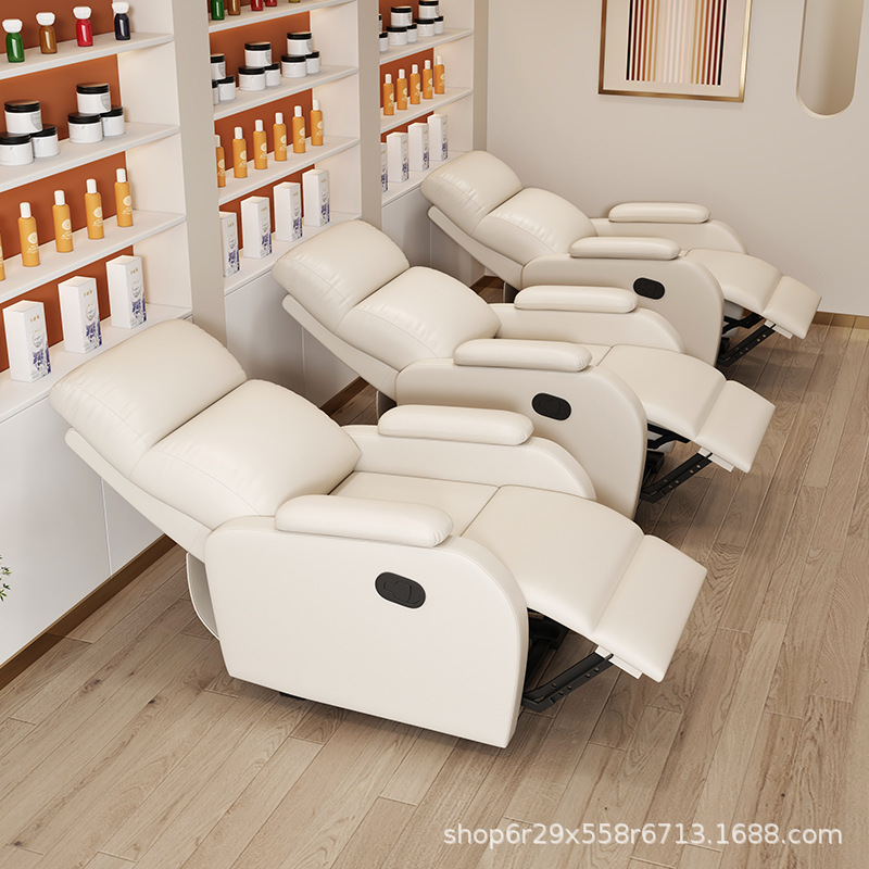 First Class Space Capsule Single Sofa Living Room Lazy Electric Massage Chair Technology Fabric Sofa Rising Chair Beauty Armor